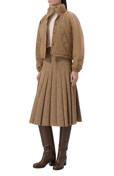 Пуховая куртка из шерсти BRUNELLO CUCINELLI, арт. MD0023657, фото 2