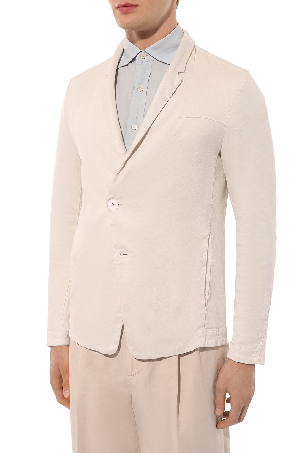 Пиджак изо льна и хлопка TRANSIT, арт. CFUTRWF152, фото 5