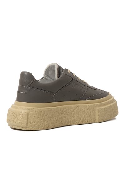 Кожаные кеды chunky gambetta MM6, арт. SH3WS0004/P6783, фото 5