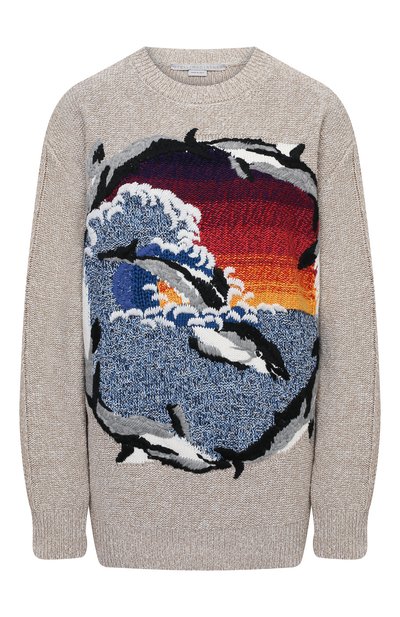 Женский хлопковый свитер STELLA MCCARTNEY, арт. 603174/S2252