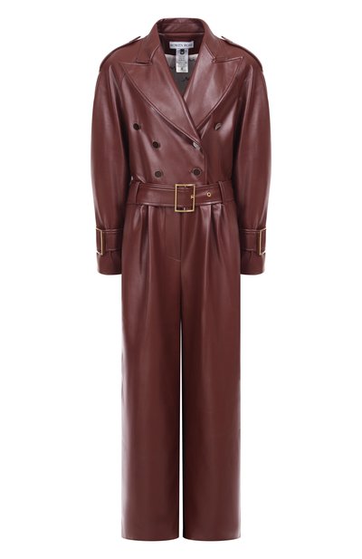 Женский комбинезон из экокожи ROWEN ROSE, арт. DRS_RR429/EC0 LEATHER