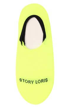 Детские носки STORY LORIS желтого цвета, арт. 6631/10 | Фото 1 (Материал: Синтетический материал, Текстиль; Материал сплава: Проставлено; Нос: Не проставлено; Мальчики Кросс-КТ: Носки; Кросс-КТ: Носки)