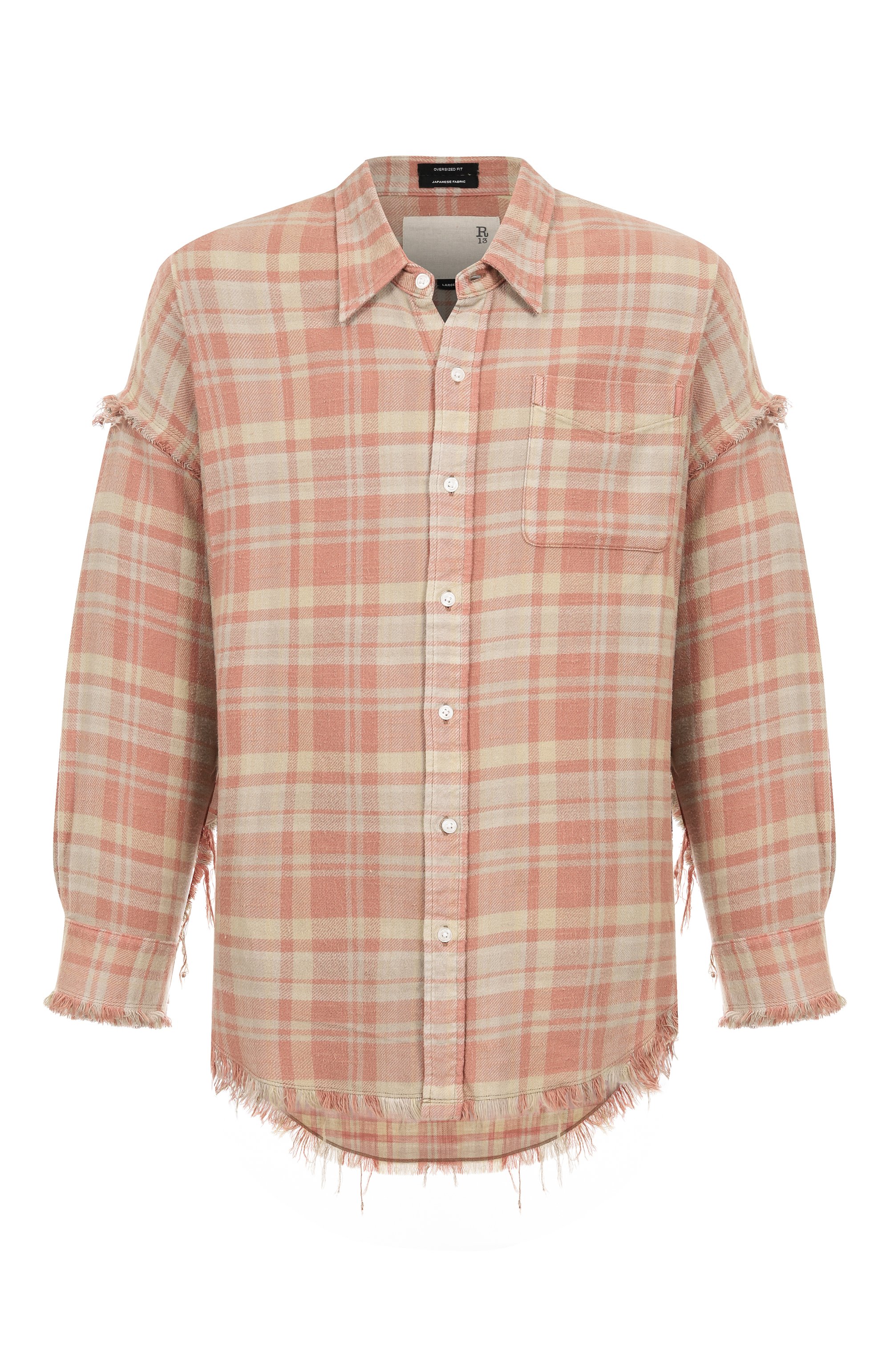 Хлопковая рубашка R13, арт. R13WR075-R549B/M, фото 1