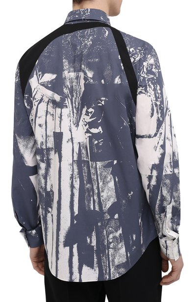 Хлопковая рубашка ALEXANDER MCQUEEN, арт. 649707/QQ044, фото 4