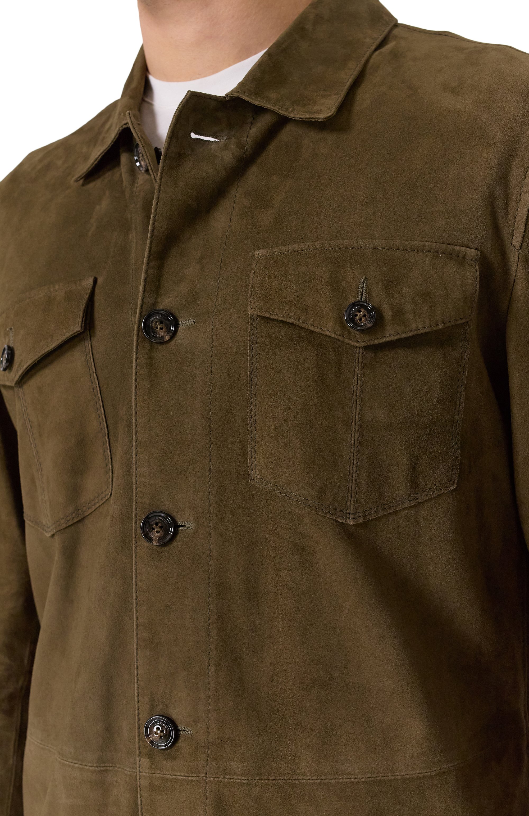 Замшевая куртка-рубашка WINDSOR, арт. 0LEAN02-L/1300168, фото 5