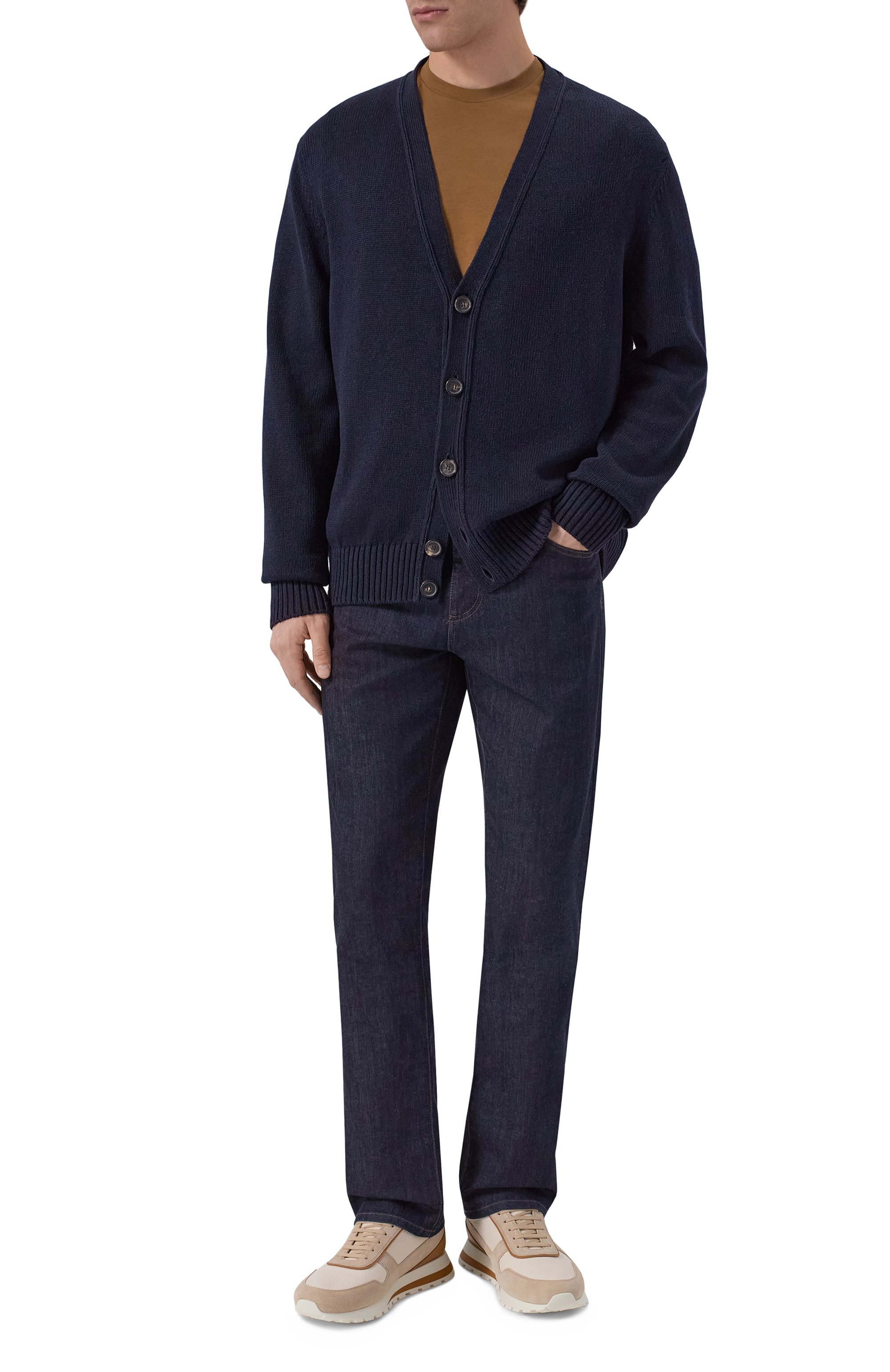 Хлопковая футболка CORNELIANI, арт. 27G586/2725028, фото 2