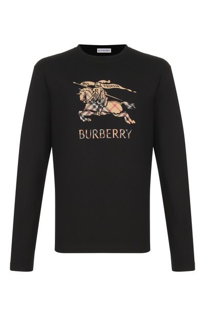 Мужская хлопковый лонгслив BURBERRY, арт. 8121954