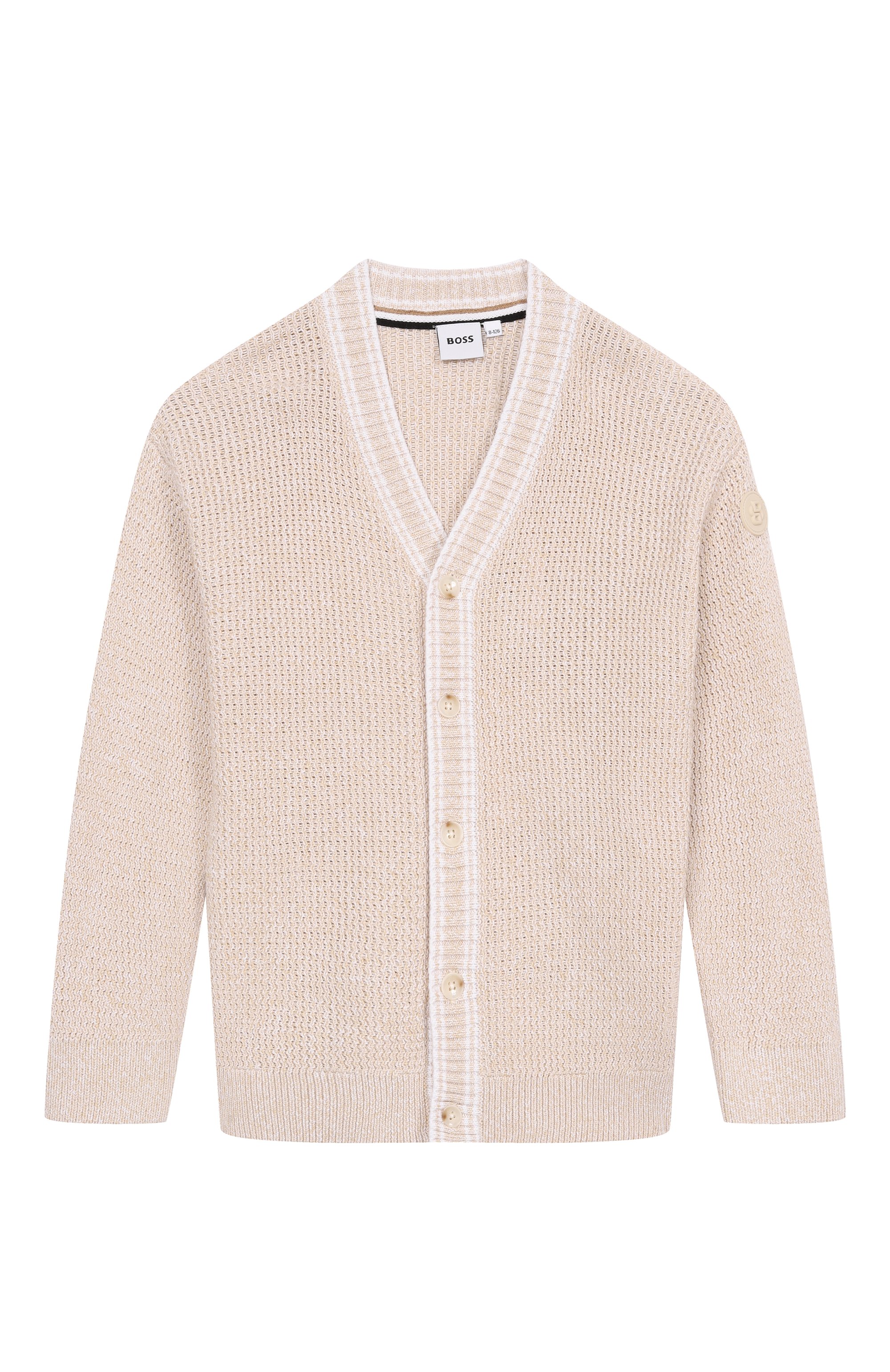 Хлопковый кардиган BOSS, арт. J52936, фото 1