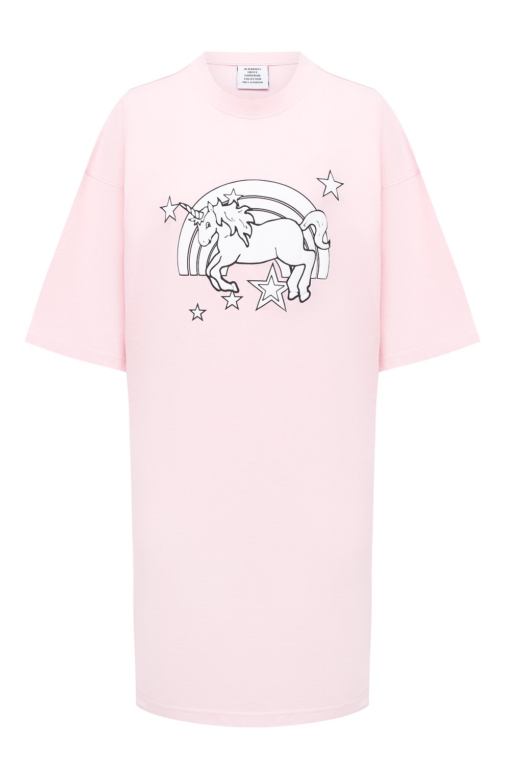 Хлопковая футболка VETEMENTS, арт. UE51TR390P 1600/W, фото 1