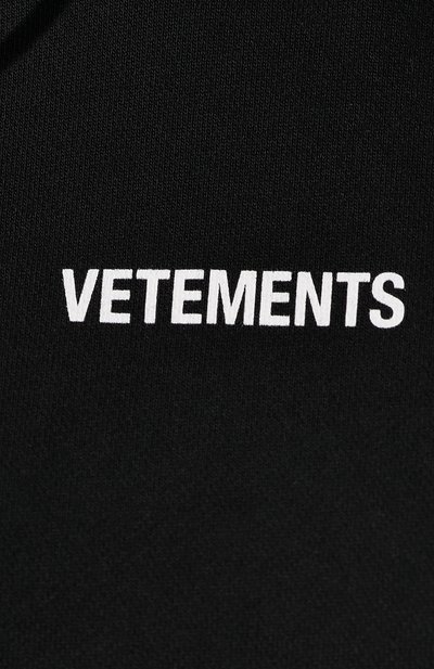 Хлопковое худи VETEMENTS, арт. UAH20TR725/W, фото 5