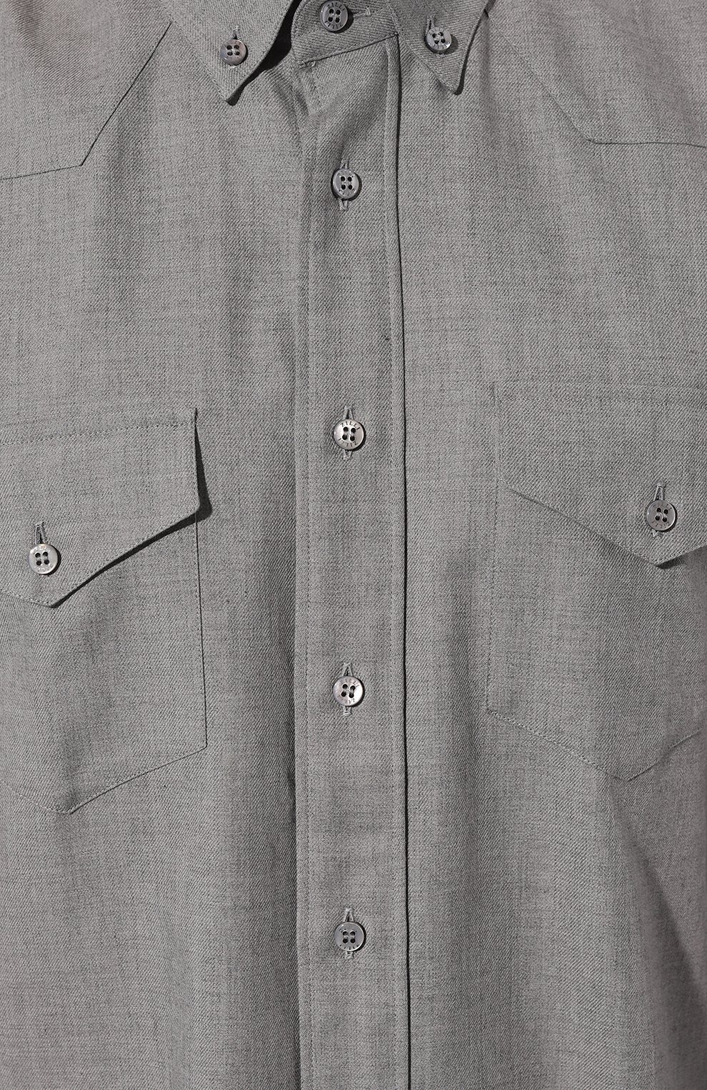 Рубашка из хлопка и кашемира ZILLI, арт. REGC02ZS04050ZS001649, фото 5