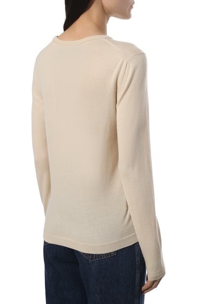 Кашемировый пуловер RALPH LAUREN светло-бежевого цвета по цене 98750 руб., арт. 290625474, фото 4 Кашемировый пуловер RALPH LAUREN, арт. 290625474, фото 4