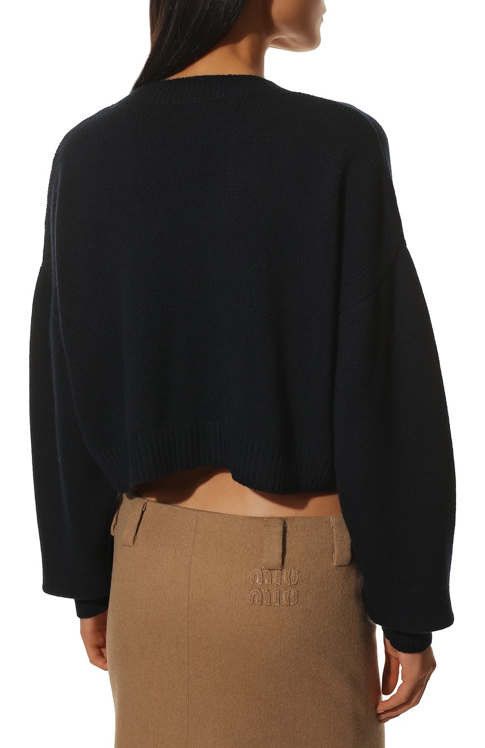Кашемировый пуловер MIU MIU, арт. MML567-10J1-F0008, фото 4