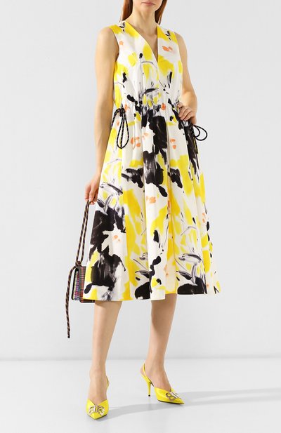 Хлопковое платье DRIES VAN NOTEN, арт. 191-11008-7104, фото 2