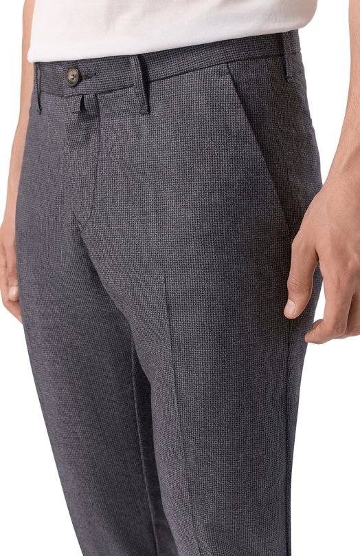 Шерстяные брюки Jacob Cohen JUM_PT001 002 T802A RW Серый  JUM_PT001 002 T802A RW Фото 5