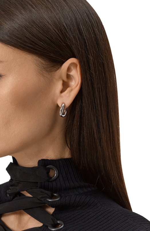 Серьги Balenciaga 656263 TZ99S Серебряный  656263 TZ99S Фото 2