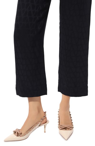 Кожаные туфли rockstud bow VALENTINO, арт. 5W2S0IB8/TZE, фото 3