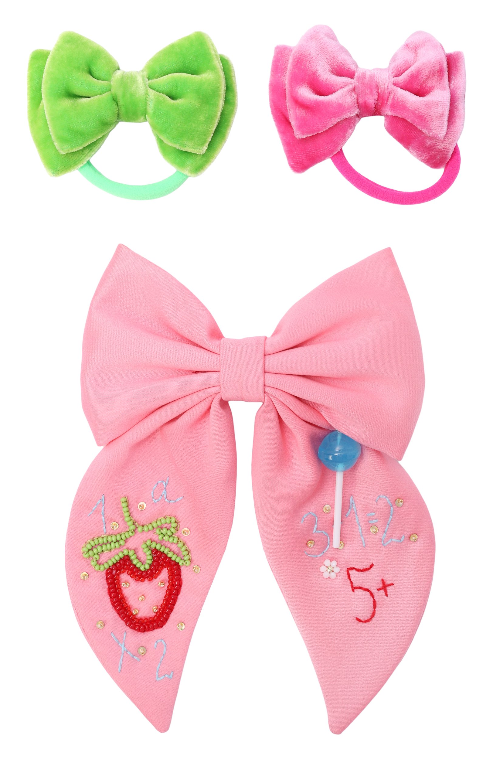 Комплект из трех бантов school PINK.OLIVKA, арт. PO-70554, фото 1