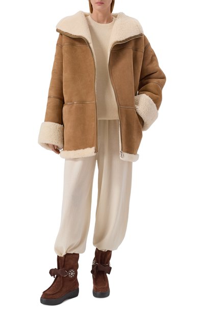 Замшевые полусапоги snowish VALENTINO, арт. 7W2S0MM7/JEG, фото 3