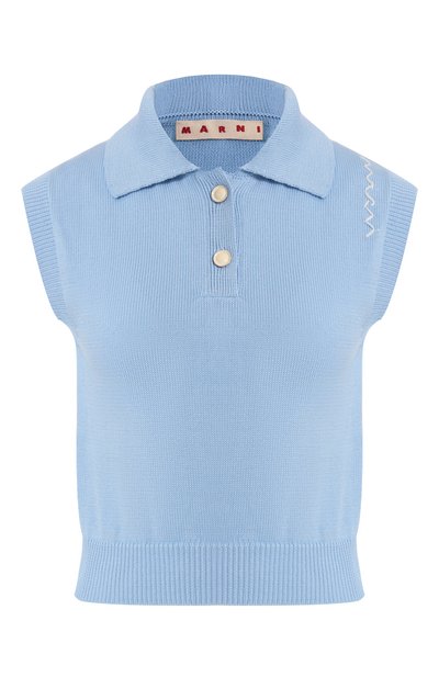 Женский хлопковое поло MARNI, арт. TTMD0115A0/UFCN55