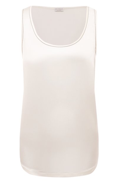 Шелковый топ BRUNELLO CUCINELLI, арт. M0C59B1009, фото 1