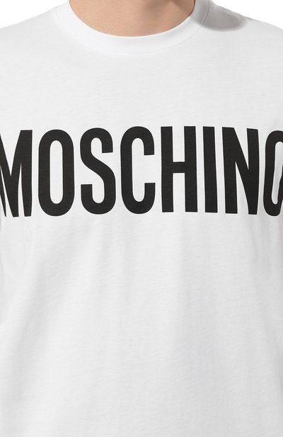 Хлопковая футболка MOSCHINO, арт. A0701/2041, фото 5