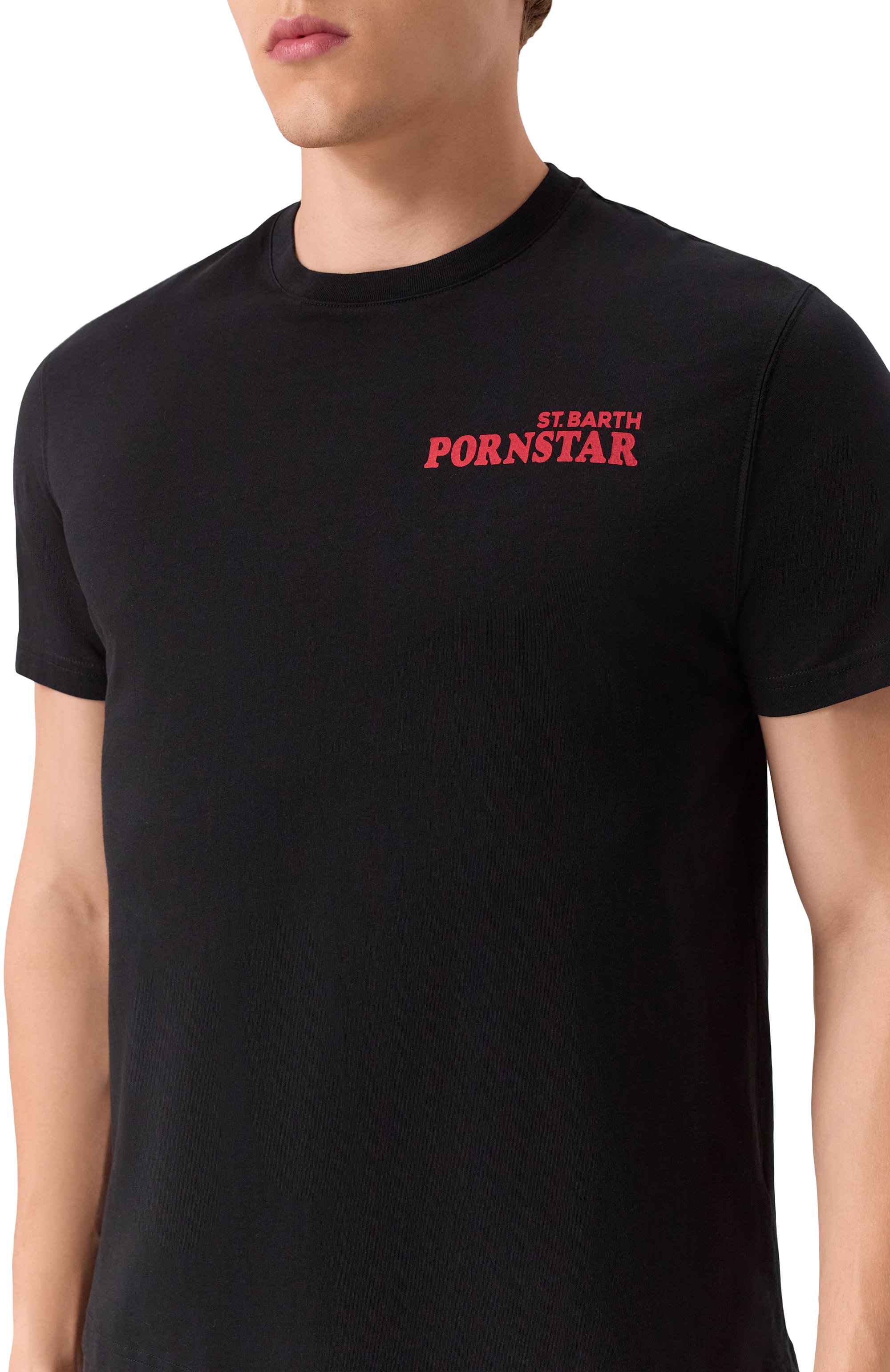 Хлопковая футболка MC2 SAINT BARTH, арт. STBM TSHIRT MAN/02478H, фото 5