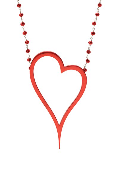 Колье алое сердце DZHANELLI, арт. 1134, фото 2
