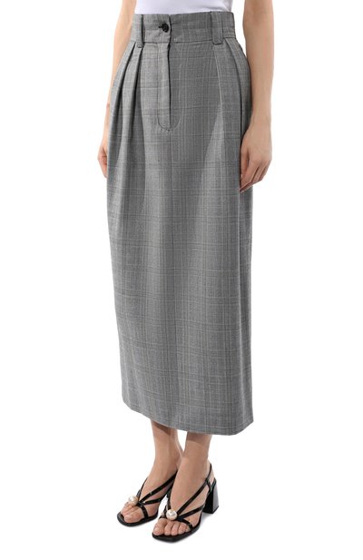 Шерстяная юбка MIU MIU, арт. MG1723-1Z96-F0031, фото 3