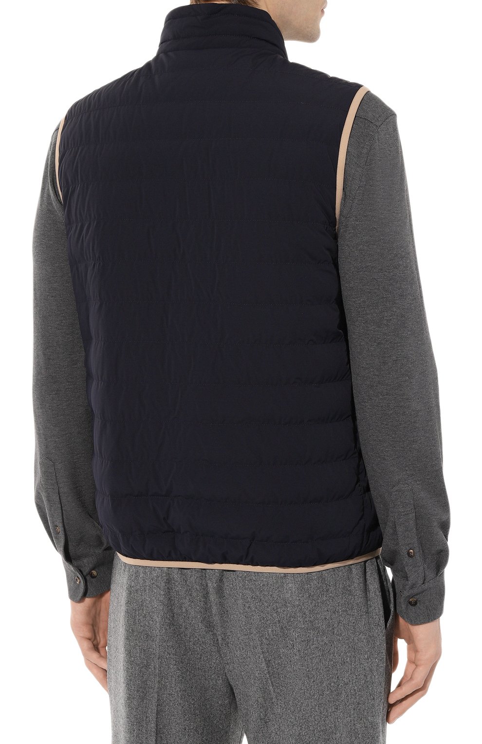 Пуховый жилет BRUNELLO CUCINELLI, арт. MM403B2226, фото 4