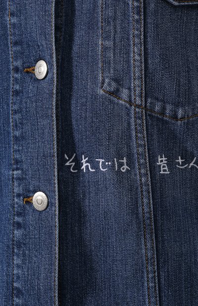 Джинсовая куртка STELLA MCCARTNEY голубого цвета по цене 86000 руб., арт. 445705/SNH06, фото 5 Джинсовая куртка STELLA MCCARTNEY, арт. 445705/SNH06, фото 5