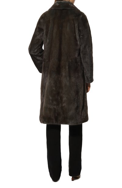 Шуба из меха норки COLOR TEMPERATURE, арт. Н,Т-6/220, фото 4