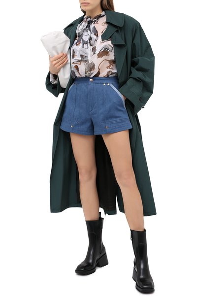 Джинсовые шорты CHLOÉ, арт. CHC20ADS05153, фото 2