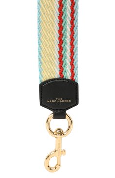 Женские текстильный ремень для сумки MARC JACOBS (THE) желтого цвета, арт. S302M02PF21 | Фото 2 (Размер: mini; Материал: Текстиль; Ошибки технического описания: Нет высоты, Нет глубины; Кросс-КТ: ремень-сумка; Драгоценные камни: Проставлено; Материал сплава: Проставлено)