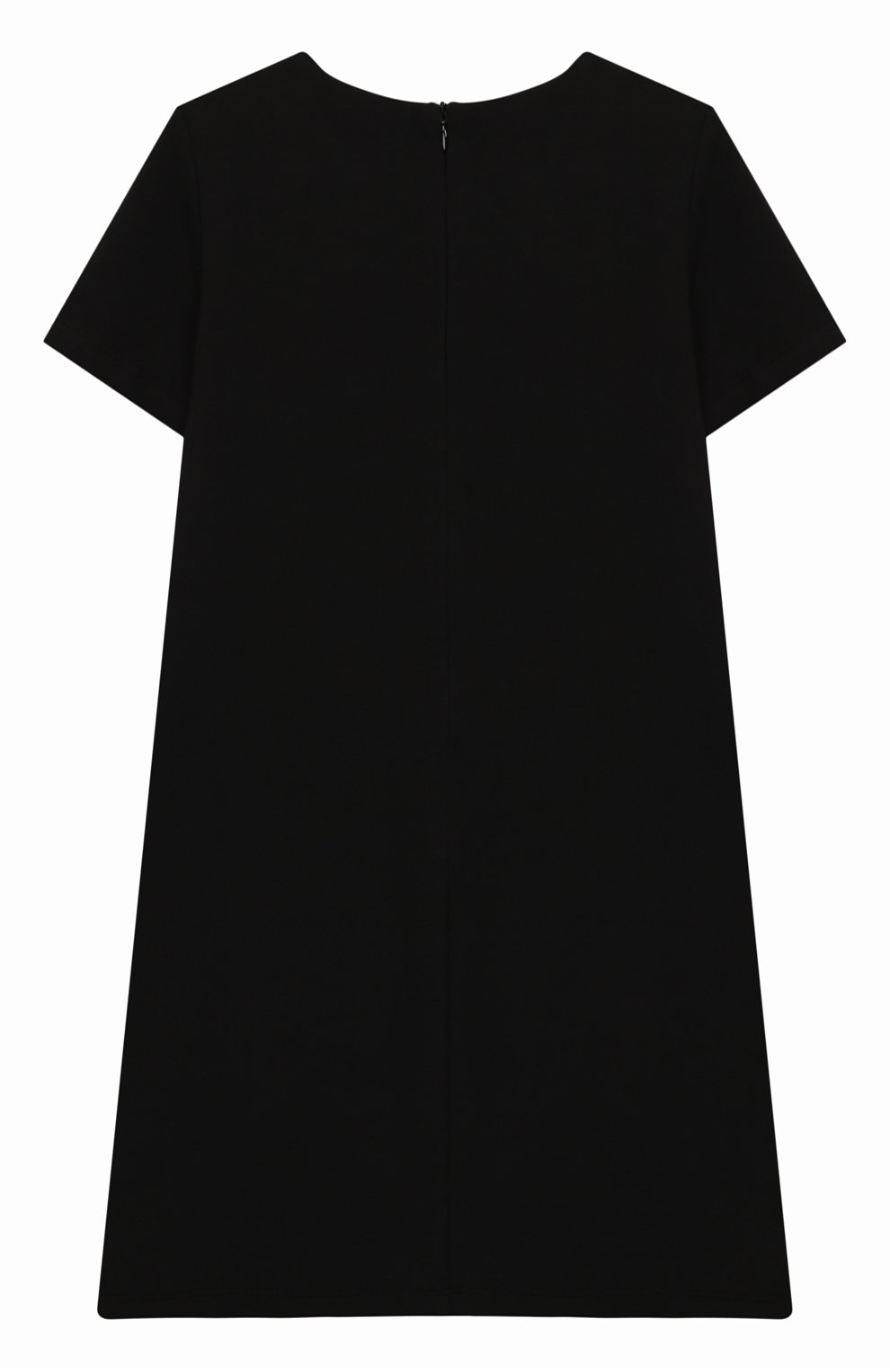 Хлопковое платье MOSCHINO черного цвета по цене 15850 руб., арт. HAV088/LDA12/10A-14A, фото 2 Хлопковое платье MOSCHINO, арт. HAV088/LDA12/10A-14A, фото 2