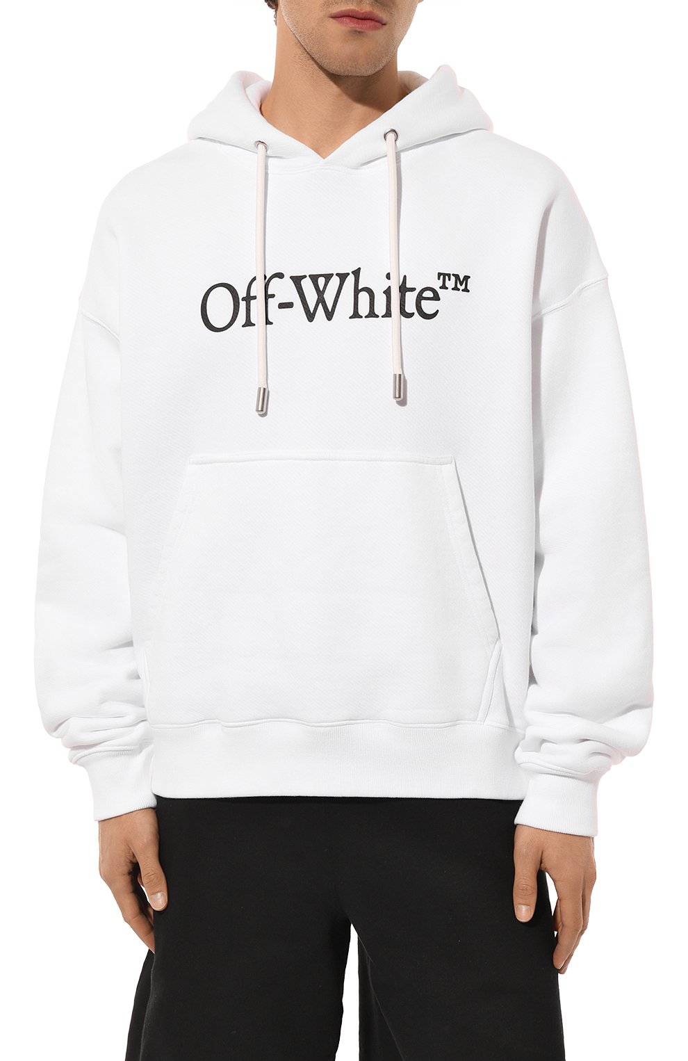 Хлопковое худи OFF-WHITE, арт. 0MBB085C99FLE012, фото 3