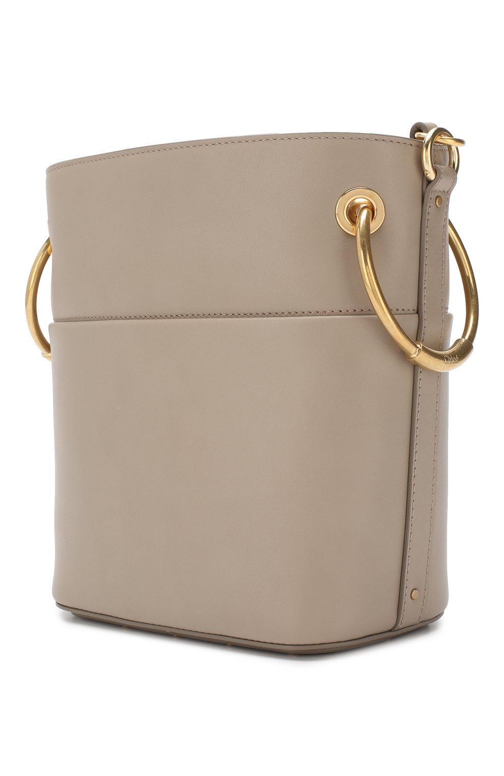 Сумка roy bucket CHLOÉ серого цвета по цене 206000 руб., арт. CHC18AS126H1Z, фото 3 Сумка roy bucket CHLOÉ, арт. CHC18AS126H1Z, фото 3