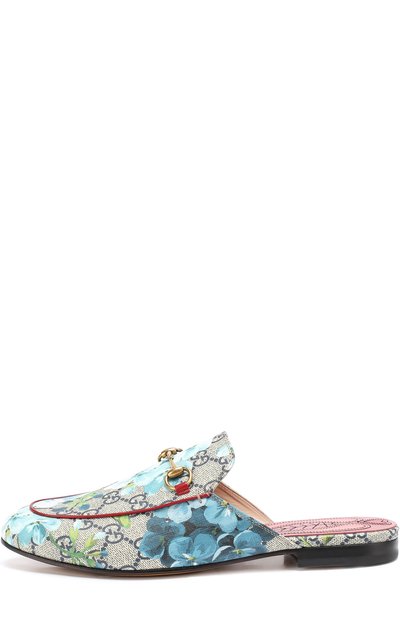Сабо princetown из текстиля с принтом GUCCI, арт. 432772/KU2P0, фото 3