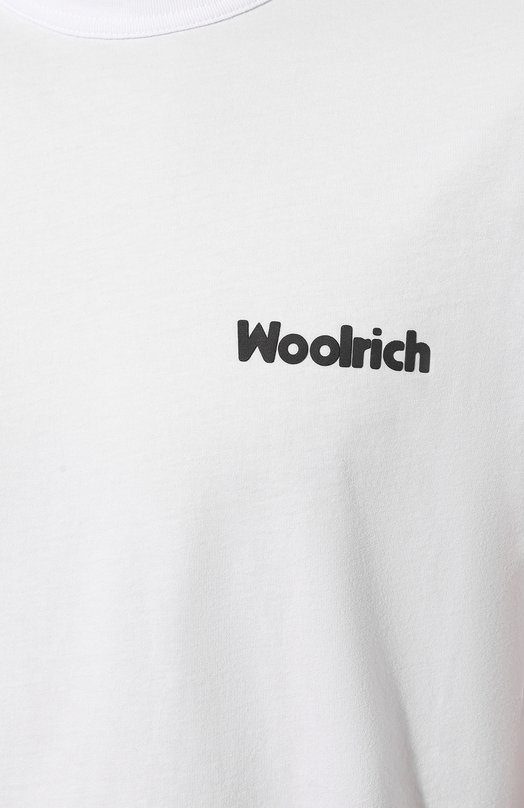 Хлопковая футболка Woolrich 5