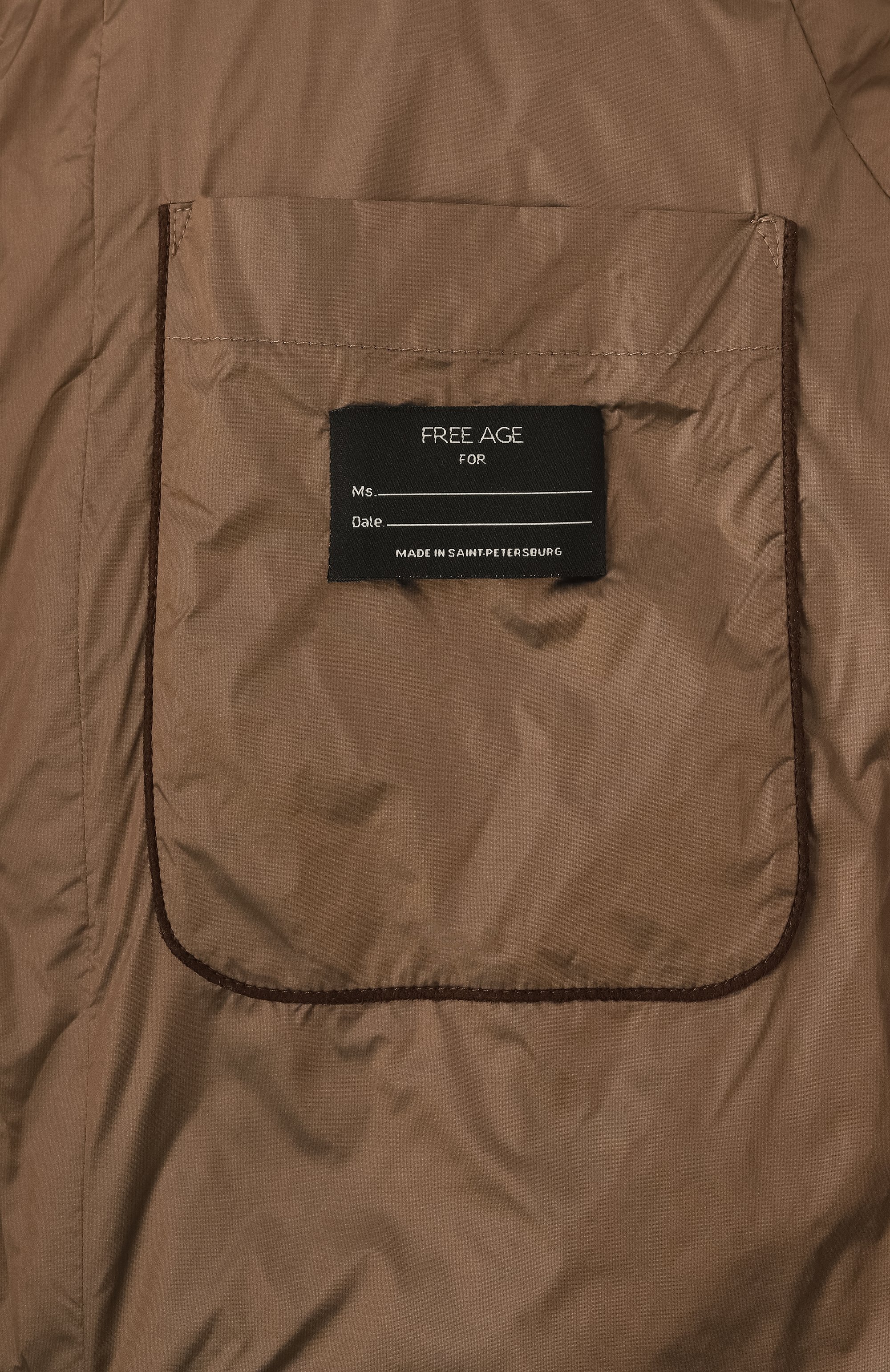 Пуховый жилет с отделкой из меха лисы FREEAGE, арт. WW25.VS013M.2939.130, фото 7