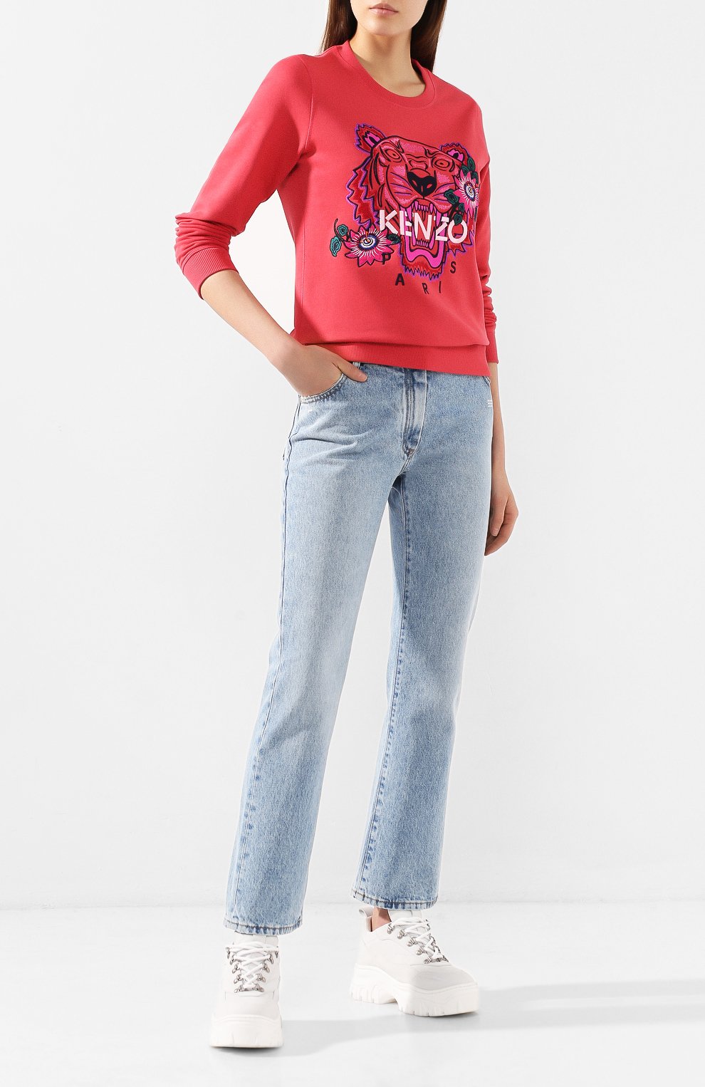 Хлопковый свитшот KENZO, арт. F962SW7124X0, фото 2