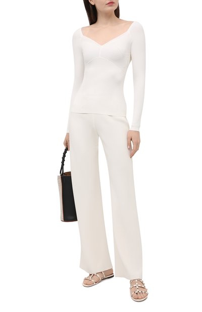 Кожаные шлепанцы rockstud VALENTINO, арт. VW2S0C49/V0D, фото 2