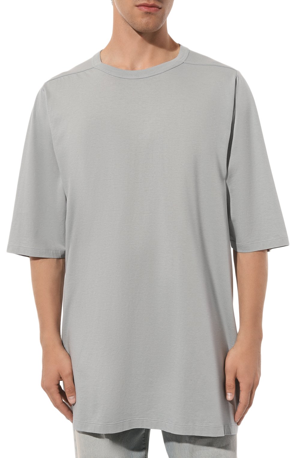 Хлопковая футболка RICK OWENS, арт. RU02D6274/JA, фото 3