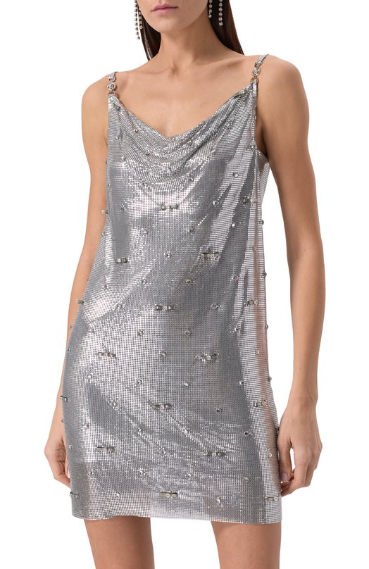 Платье Versace 1018739/1A12739 Серебряный  1018739/1A12739 Фото 3