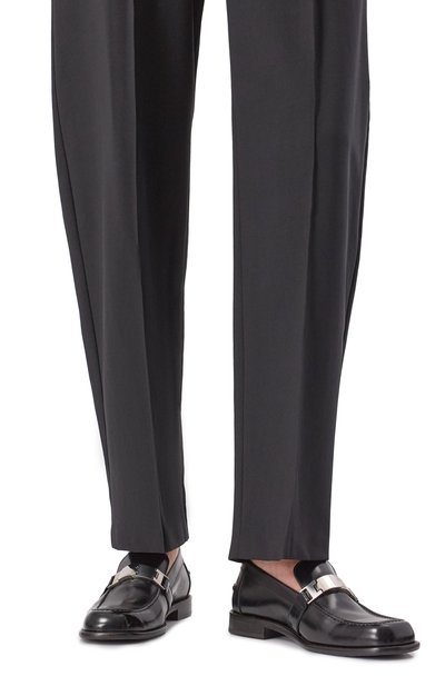 Кожаные лоферы tower BURBERRY, арт. 8101567, фото 3