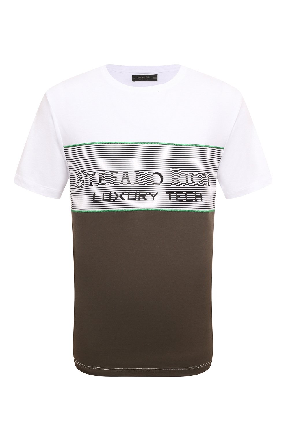 Футболка STEFANO RICCI разноцветного цвета по цене 86450 руб., арт. MNH3202320/803, фото 1 Футболка STEFANO RICCI, арт. MNH3202320/803, фото 1
