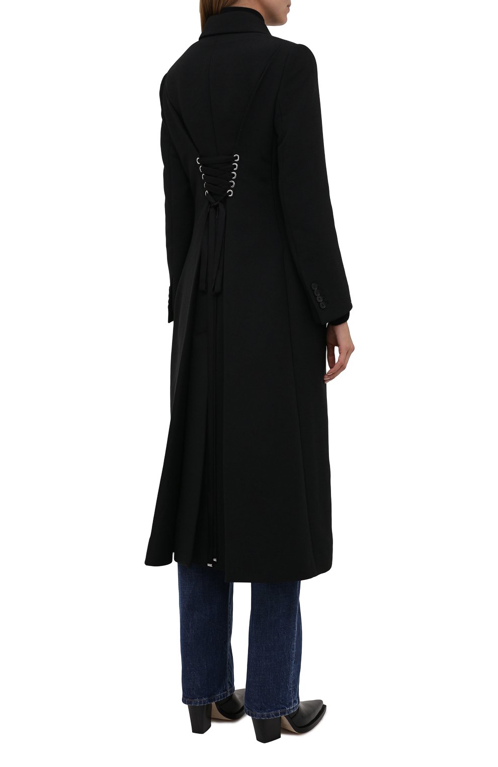 Шерстяное пальто ALEXANDER MCQUEEN, арт. 677528/QJACM, фото 4