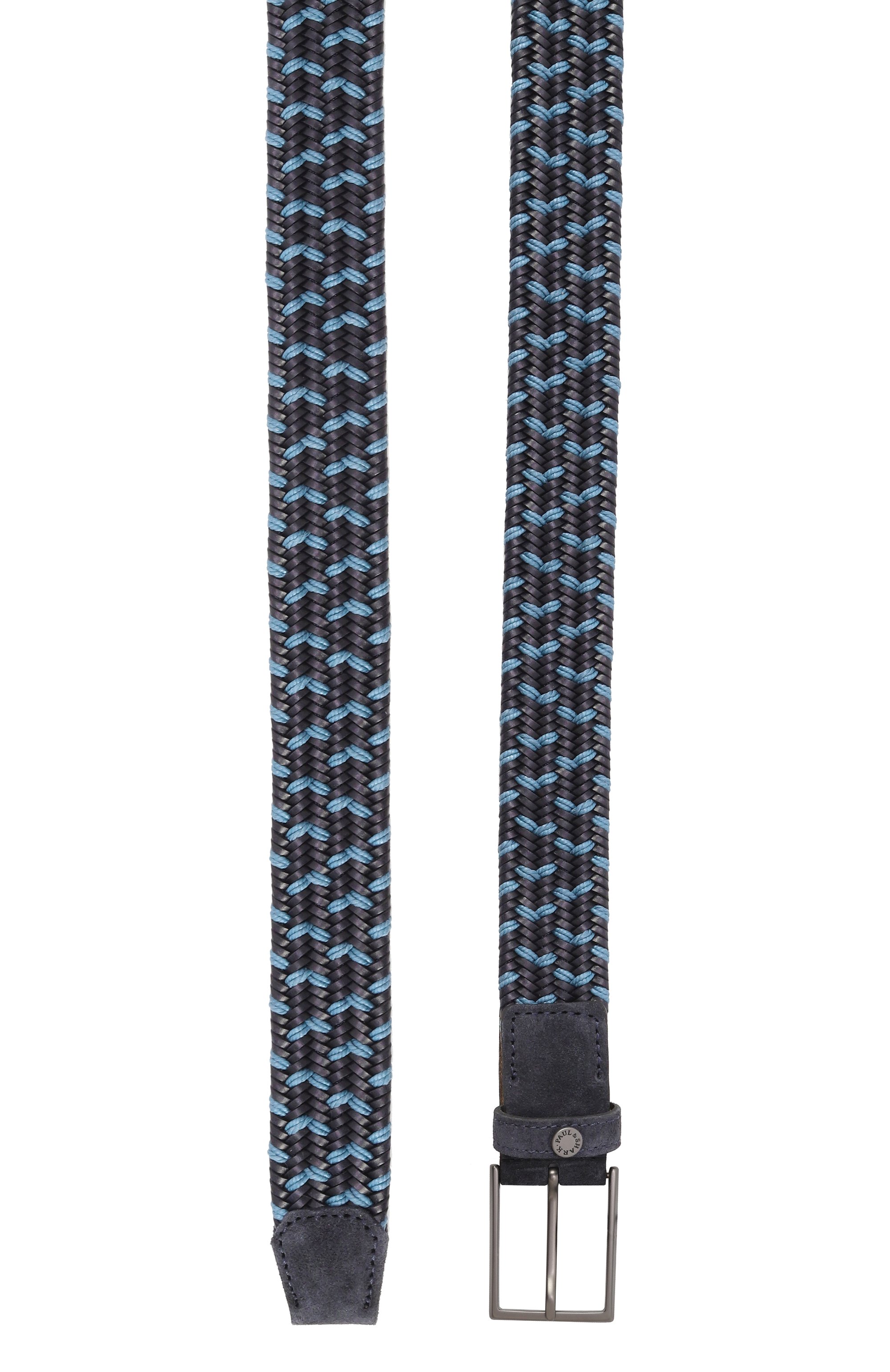 Ремень PAUL&SHARK темно-синего цвета по цене 26250 руб., арт. 25416002, фото 3 Ремень PAUL&SHARK, арт. 25416002, фото 3