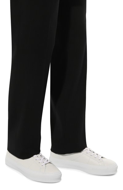 Кожаные кеды city sport GIVENCHY кремового цвета по цене 54850 руб., арт. BH005VH118, фото 3 Кожаные кеды city sport GIVENCHY, арт. BH005VH118, фото 3