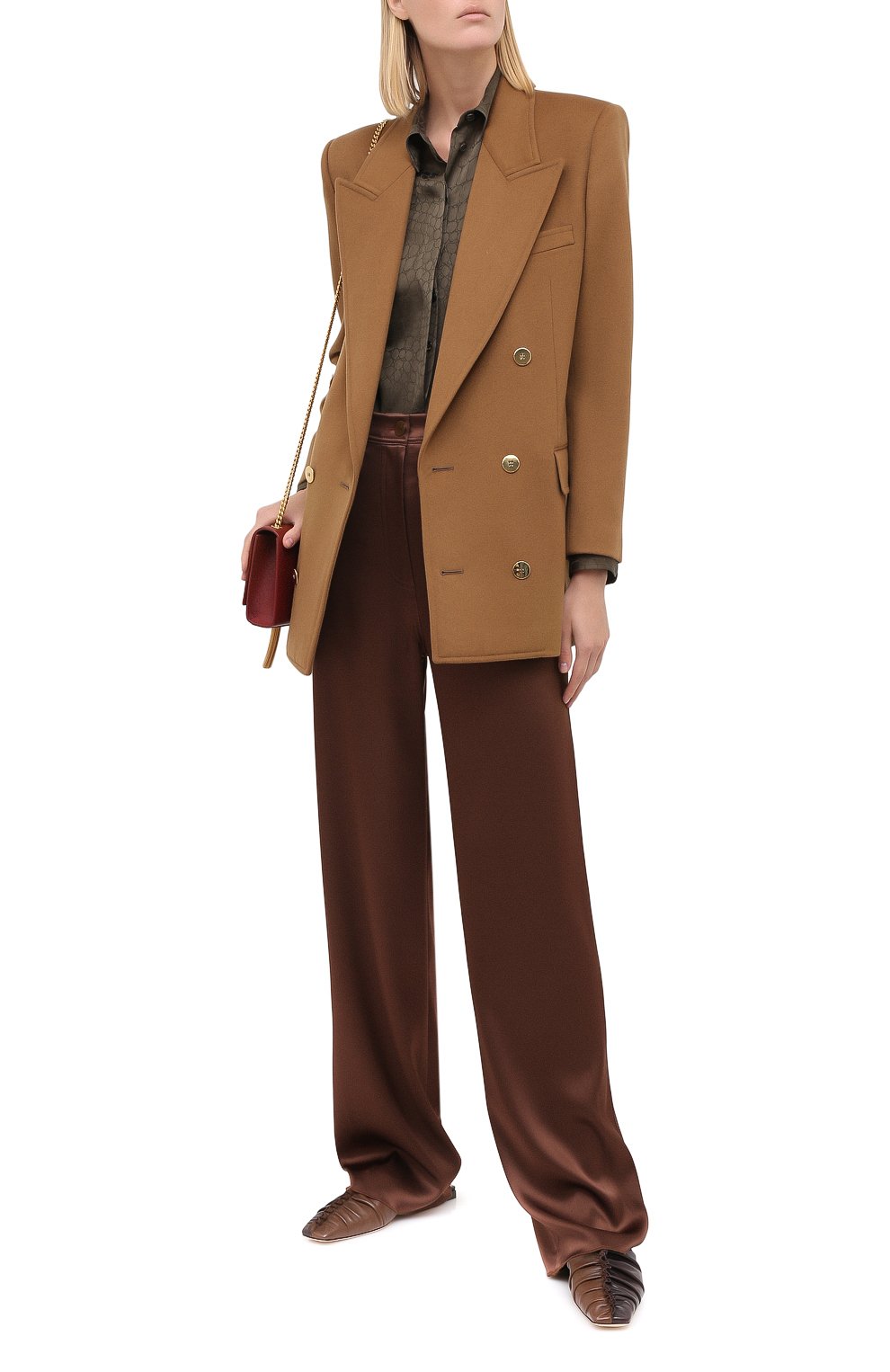 Шелковая блузка KITON, арт. D48407K05T65, фото 3